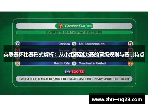 英联赛杯比赛形式解析：从小组赛到决赛的晋级规则与赛制特点