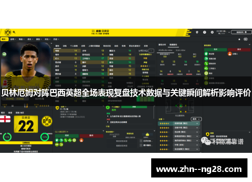贝林厄姆对阵巴西英超全场表现复盘技术数据与关键瞬间解析影响评价 贝林厄姆对阵巴西英超全场表现复盘技术数据与关键瞬间解析影响评价